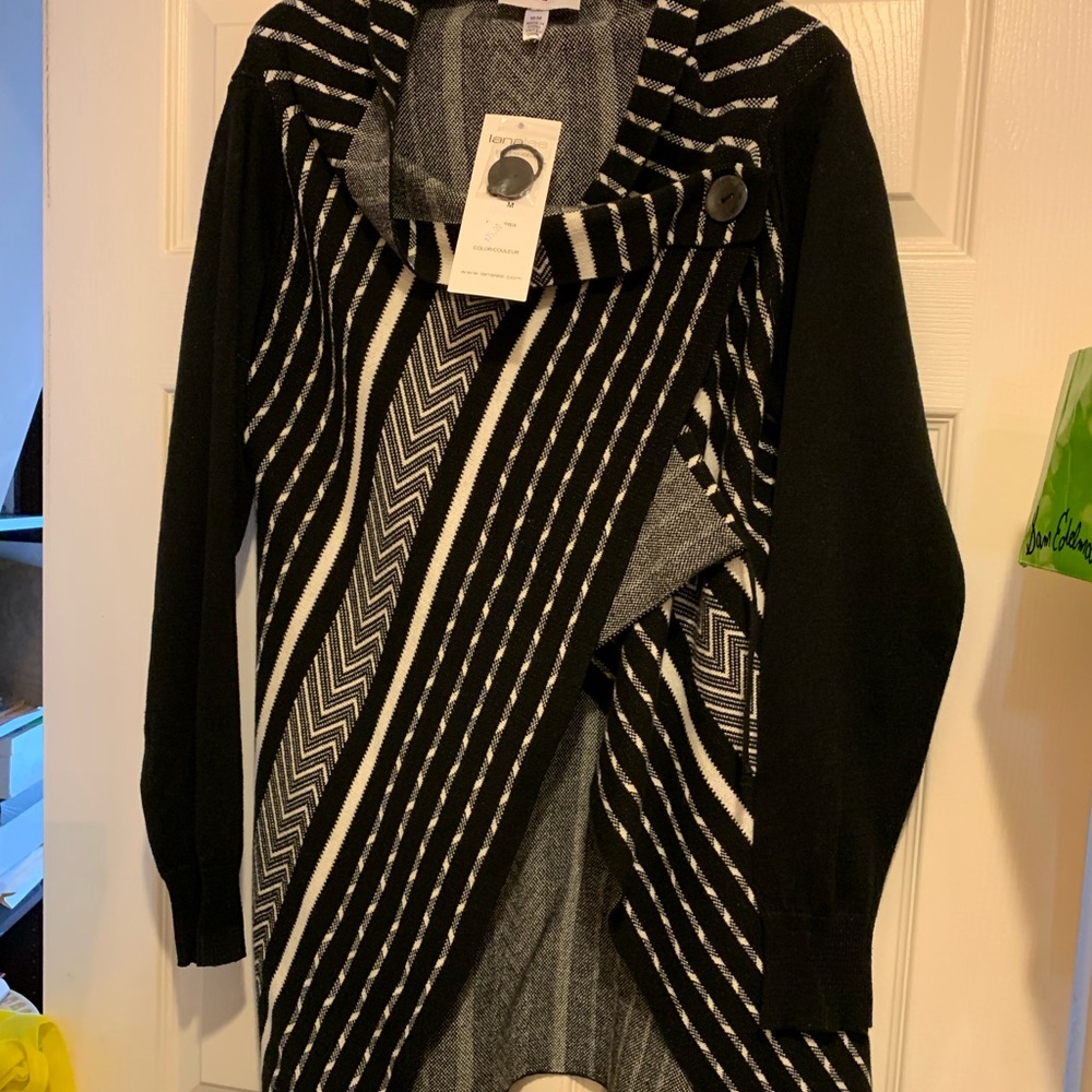 Wrap sweater cardigan